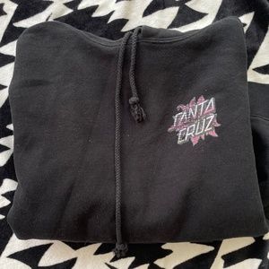 Santa Cruz Flower Womens Hoodie